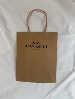 COACH ブラウン ショップ袋