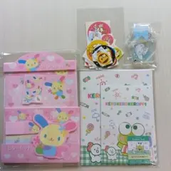 ウサハナ 他 レターセットおすそ分け＆ 시나모롤 アクリルキーホルダー