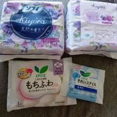 【新品未開封】ソフィ Kiyora おりものシート 72枚入×2 他おまけのサムネイル