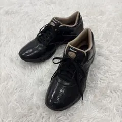 美品✨リーボック イージートーン ウォーキングシューズ ブラック 24.5 黒のサムネイル