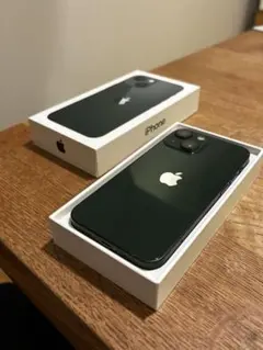 美品 早い者勝ちApple iPhone 13 mini グリーン 本体 87%