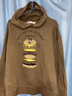 THE SHOP TK キッズ パーカー 130cm ハンバーガー