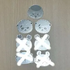 ちいかわ おかおミラーステッカー