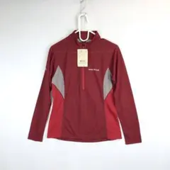 モンベル クールラグラン ロングスリーブジップシャツ 1104694 Mサイズ