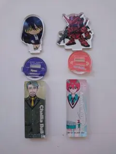 ガンダム ジークアクス アクリルスタンド アクリルキーホルダー