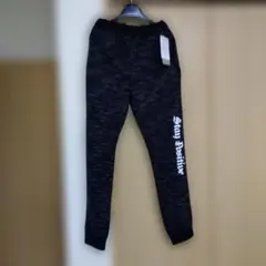 キッズ ロングパンツ ブラック Stay Positive140