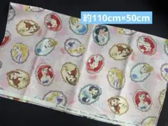 新品未使用　ディズニープリンセスオックス生地110cm×50cm