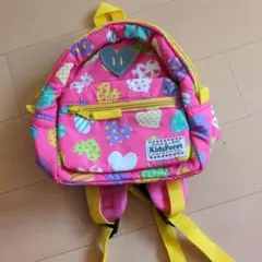 KidsForet キッズ リュック ピンク ハート柄のサムネイル