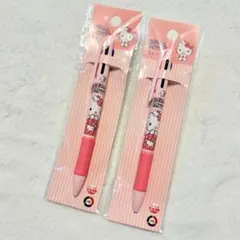 ハローキティ kitty 3色ボールペン 0.7mm 黒 赤 青 2本セット