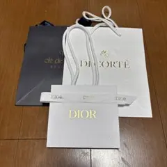 【美品】紙袋DECORTE Dior クレドポーボーテ