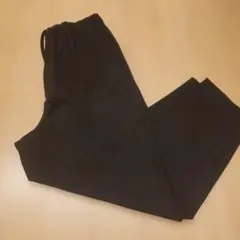 黒 イージーパンツ ゴムウエスト　GU　S