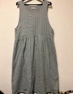 ○SM2 サマンサモスモス○ストライプ柄切替ワンピース