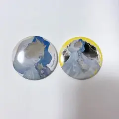初音ミク ヲチラレ 缶バッジ 鏡音レン コラボカフェ
