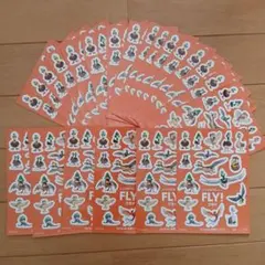 映画フライ特典ステッカー シール 384枚(16枚×24シート) 鳥のシール