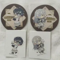 アイナナ アニカフェ 記念日2024 コースター ステッカー 百 千