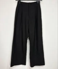 mysitc【S】カジュアルパンツ タックパンツ ウール混