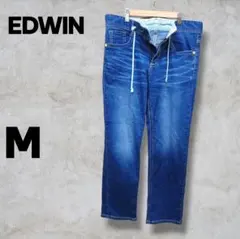 EDWIN ストレッチ ストレート デニム Mサイズ