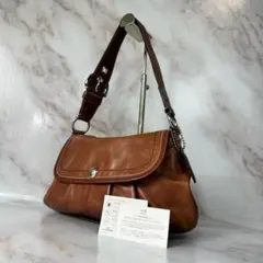 COACH Soho One Soulder Bag Brown 17217 - メルカリ