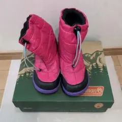 Coleman キッズスノーブーツ ピンク