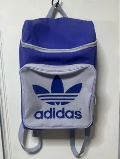 adidas 紫 グレー リュック