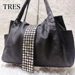 archive 00s Y2K Studded Tote Bag 本革 レザー