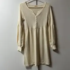 PARADISE PICNIC リブ編みミニワンピース♡チュニックのサムネイル