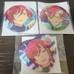 あんスタ【逆先夏目】コレクション缶バッジ 8周年ハート缶バッジ