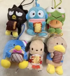 スシロー　はぴだんぶい　コラボ限定　マスコット　後半　日焼け　サンリオ