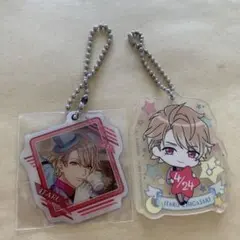 茅ヶ崎至 春組 エースリー A3! メタルチャーム アクリルキーホルダー