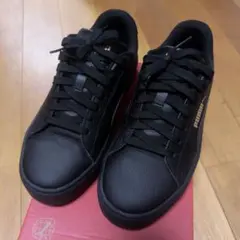 PUMA スマッシュ プラットフォームV3 24.5cm ブラック プーマ