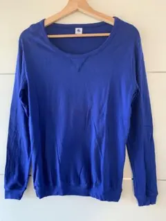 【再再値下げ】【美品】プチバトー　コットンロングTシャツ　M〜L