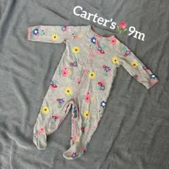 carter's 花柄ロンパース　つま先あり　ベビー9m