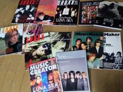 ミュージックステーション台本LUNA SEA直筆サイン入り（X JAPAN出演