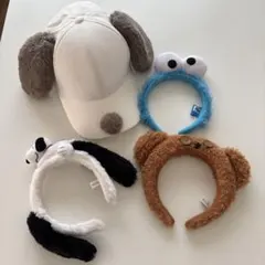 USJカチューシャ✖️3、帽子✖️1 の4点セット美品