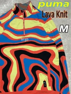 Puma Lava Knit Half-Zip Sweatshirt M