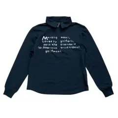 【美品】Munsingwear ハーフジップポロシャツ レディース