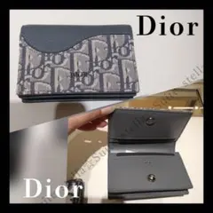 Dior カードケース ブラック/ベージュ - メルカリ