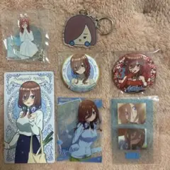 五等分の花嫁　中野三玖　缶バッチ　キーホルダー　トレーディングカード