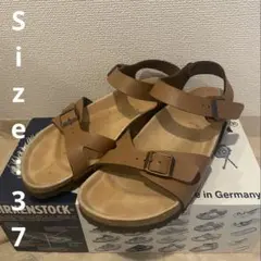 【未使用品】BIRKENSTOCK サンダル ブラウン リオ 37(24cm)のサムネイル