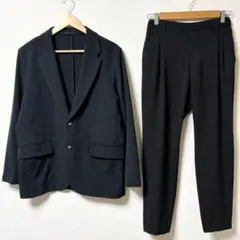 ニューバランス CITY セットアップ ブラック 黒 XL ストレッチ スーツ