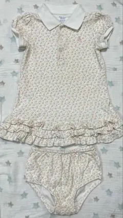 Ralph Lauren 花柄 ポロシャツワンピース 24m 90cm