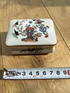 マイセン　小物入れ　ボンボニエール マイセン 小物入れ□ブルーオニオン ボンボニエール 蓋付き シュガー