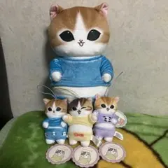 モフサンド パジャマにゃんBIGぬいぐるみ マスコット セット