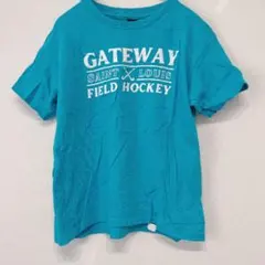 ギルダン 半袖 Ｔシャツ ロゴ プリント Ｓサイズ 青 コットン スポーツ 運動のサムネイル