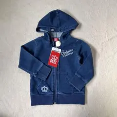 BABYDOLL フード付きトレーナー 90 ダークブルー