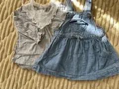 GAP ジャンバースカート 6-12ヶ月用　ロンパース　セット