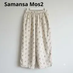 Samansa Mos2　ピーターラビット 総柄 カジュアルパンツのサムネイル