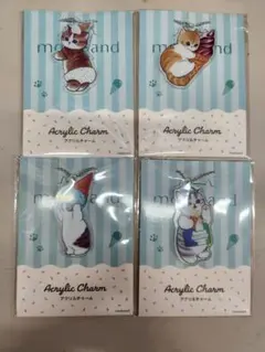 mofusand モフサンド ファミマ オリジナルアクリルチャーム　全４種セット