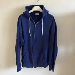 Hanes ネイビー パーカー Lサイズ made in USAのサムネイル