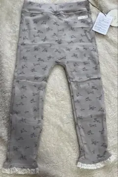 新品未使用 tete a tete 花柄レギンス 95